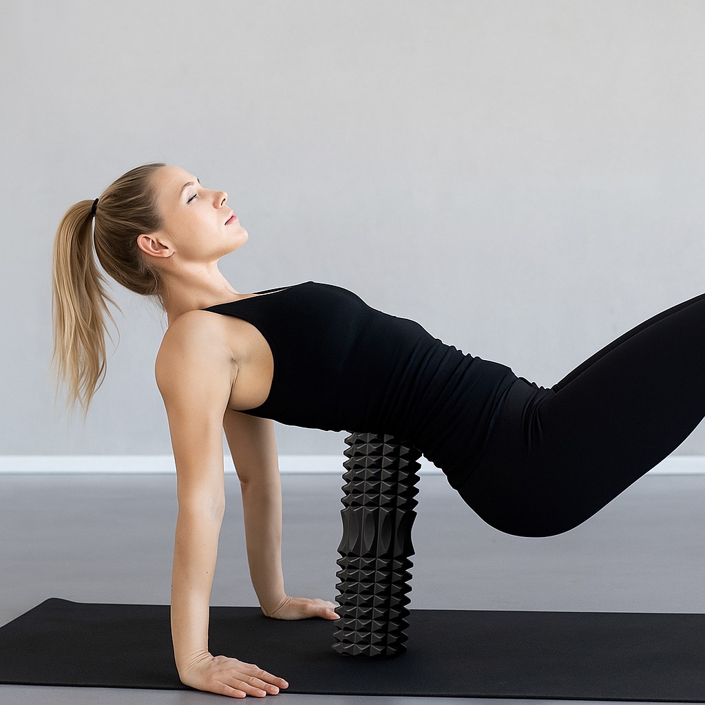 Foam Roller High Density - أسطوانة تمارين اليوغا من إيفا فوم