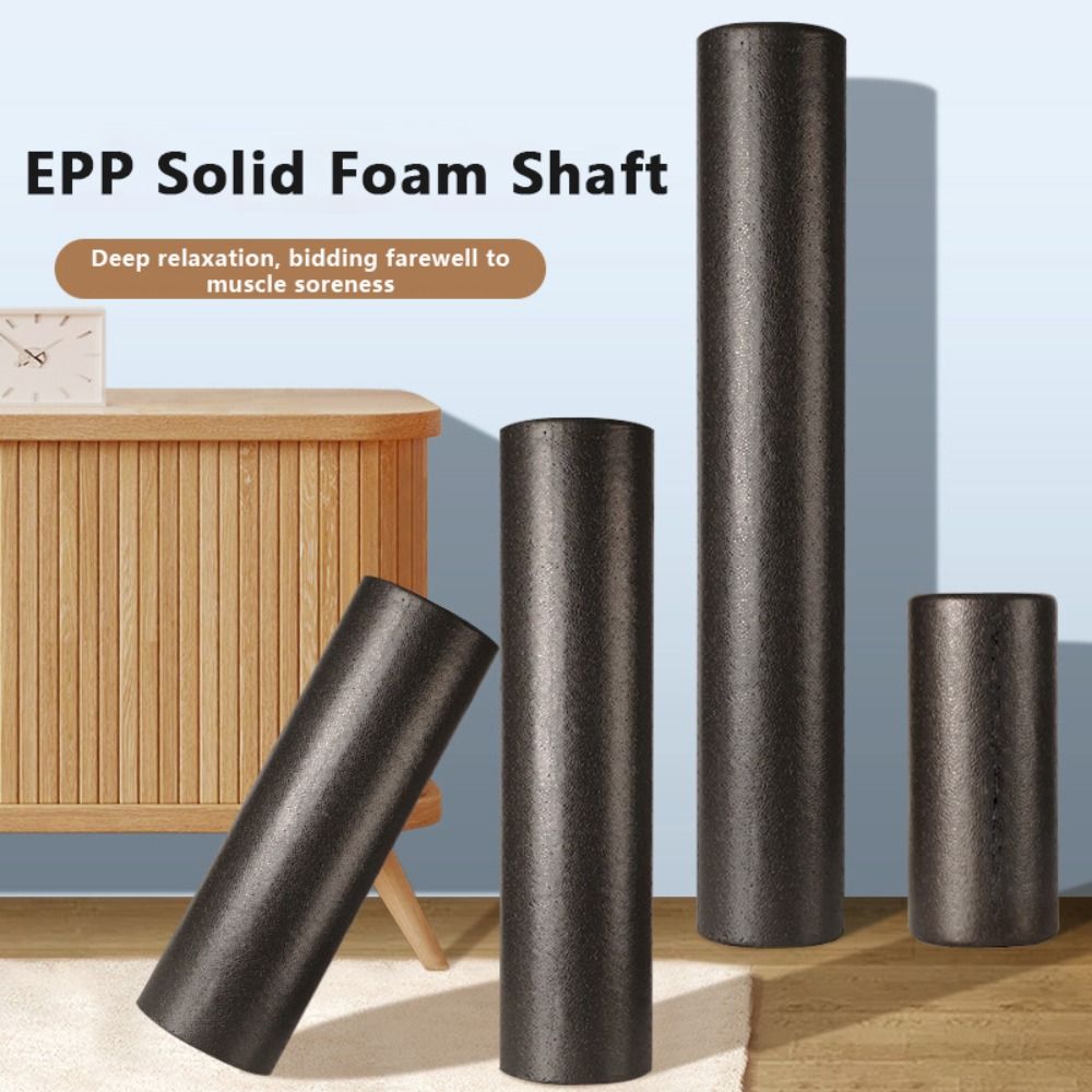 Foam Roller High Density - أسطوانة رغوية بسيطة عالية الكثافة من