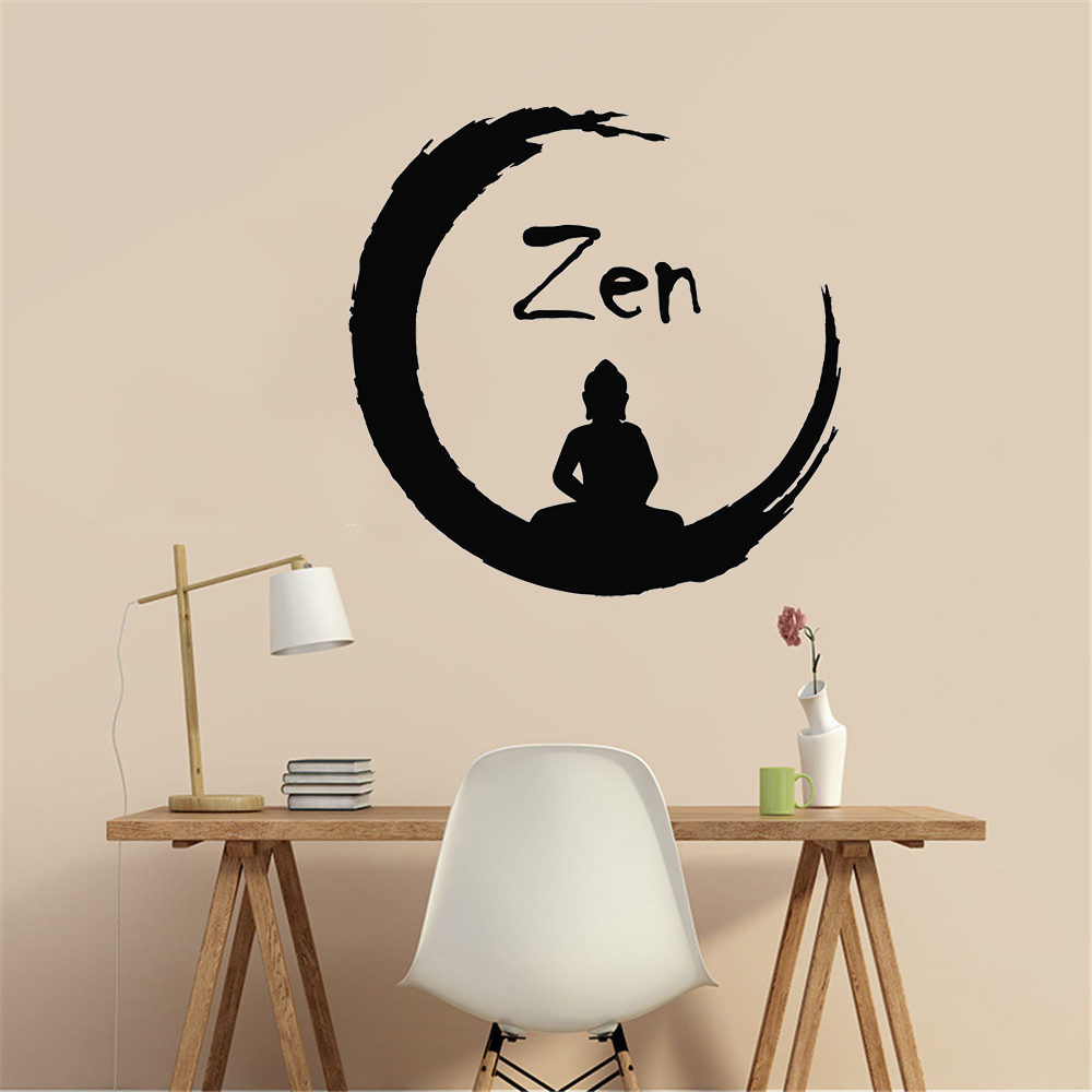 Home Gym Zen - البوذية التأمل بوذا اليوغا زن ملصقات