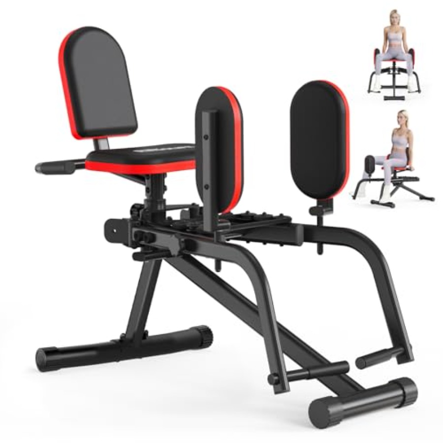 Home Gym Resistance - جهاز تمارين الوركين للمنزل، هيكل فولاذي،
