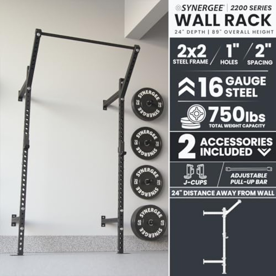 حامل سكوات مثبت على الحائط للا - مراجعة Home Gym Pull Up وسعره
