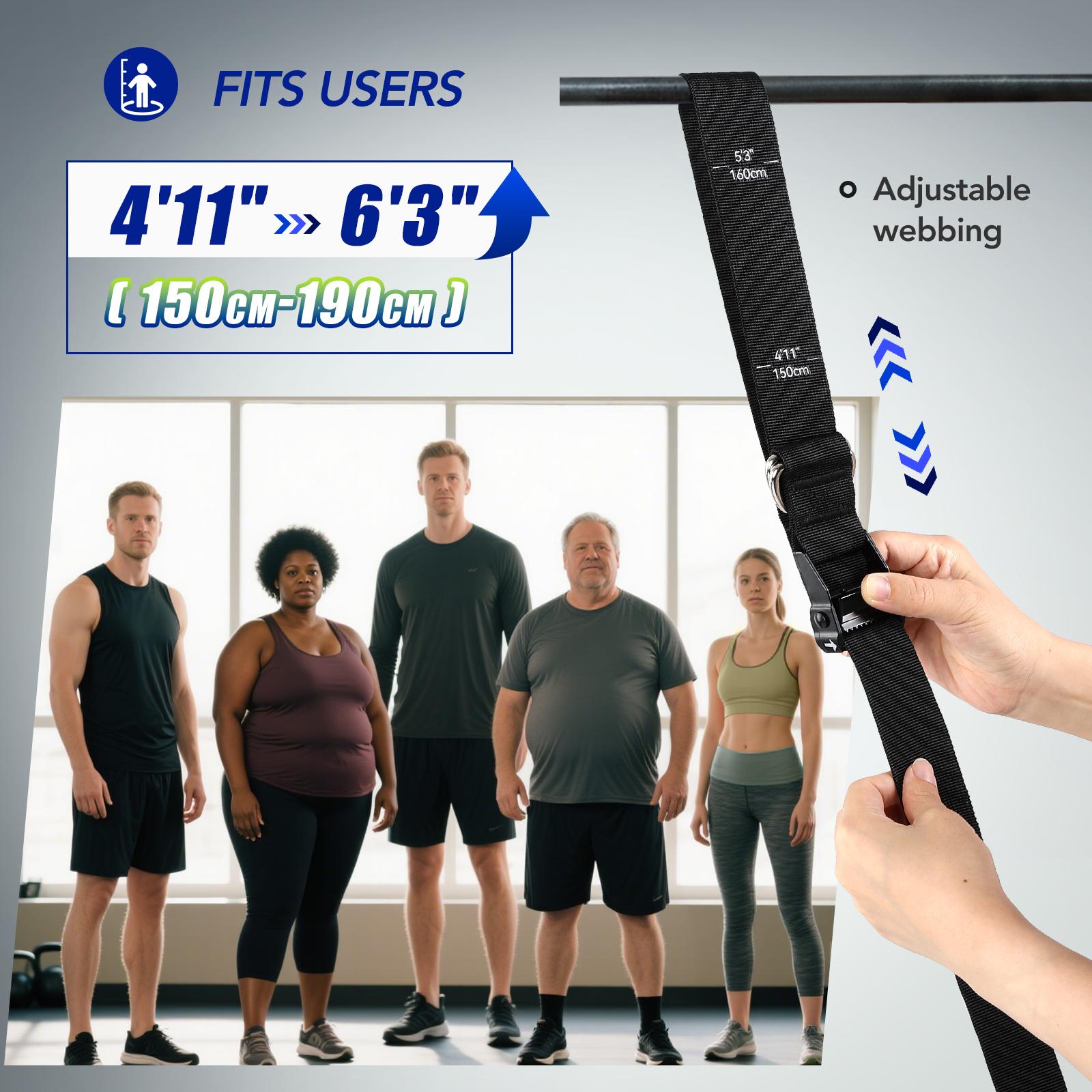 مجموعة أحزمة مقاومة قابلة للتع - مراجعة Home Gym Luxury وسعره