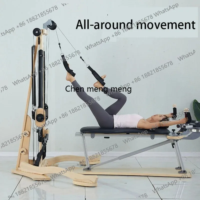 جهاز بيلاتس ريفورمر A49، سرير  - مراجعة Home Gym Zen وسعره