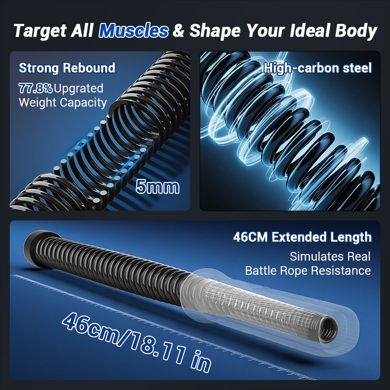 حبل التمرين بدون حبل من UMAY،  - مراجعة Home Gym Resistance وسعره