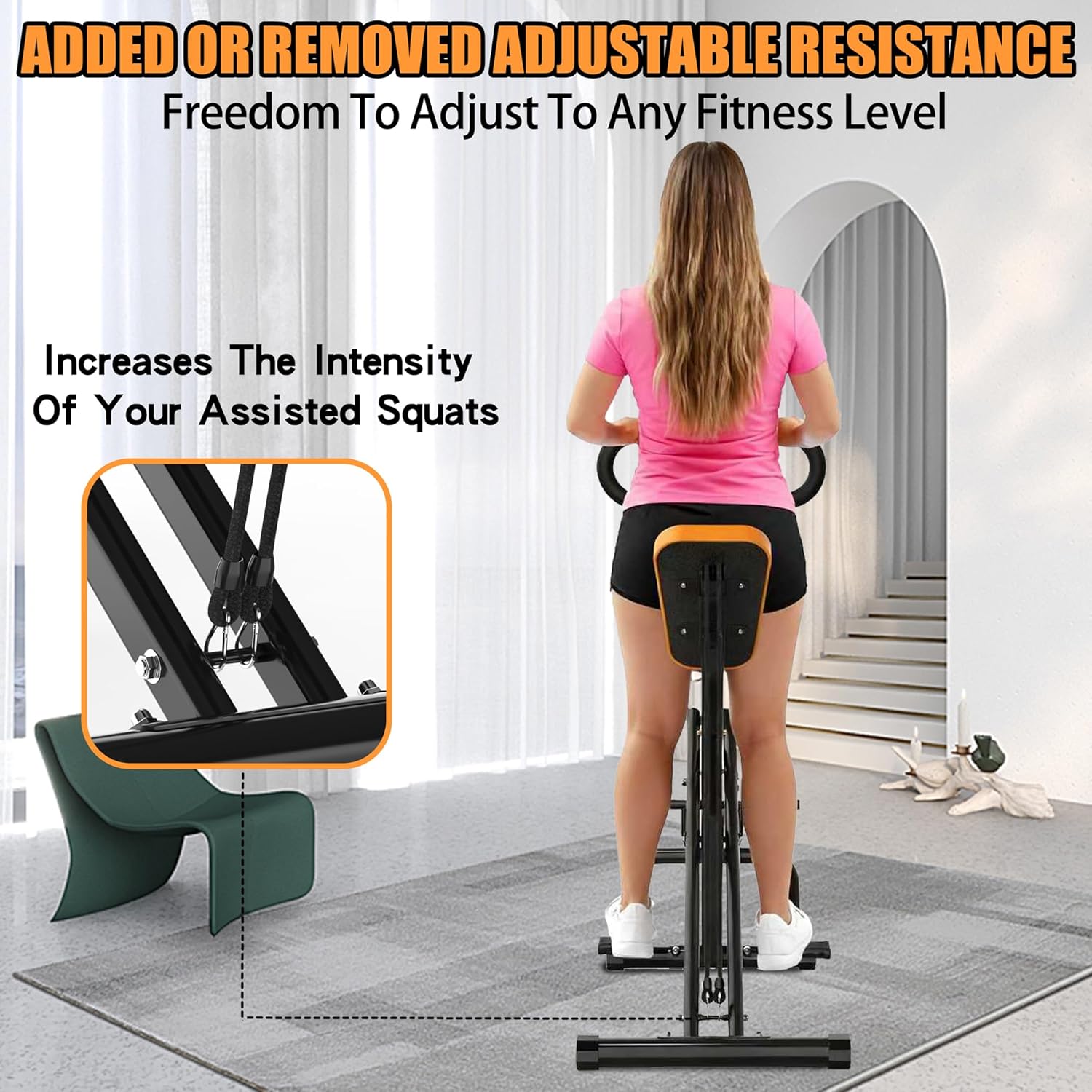 جهاز تمارين القرفصاء المنزلي،  - مراجعة Home Gym Resistance وسعره