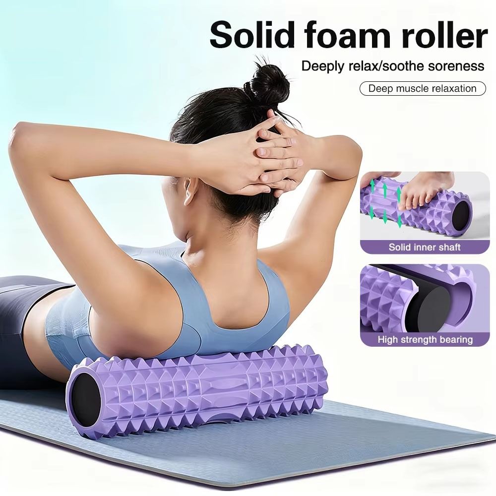 أسطوانة رغوية EVA للياقة البدن - مراجعة Foam Roller High Density وسعره