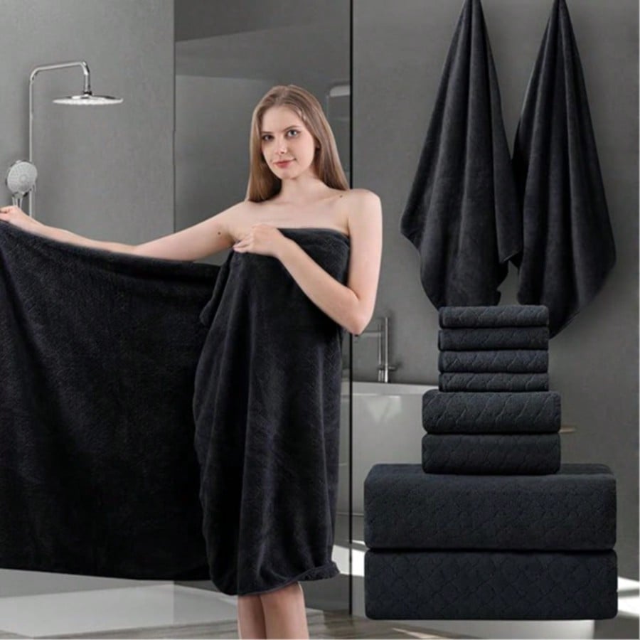 مجموعة مناشف حمام كبيرة الحجم  - مراجعة Home Gym Luxury وسعره