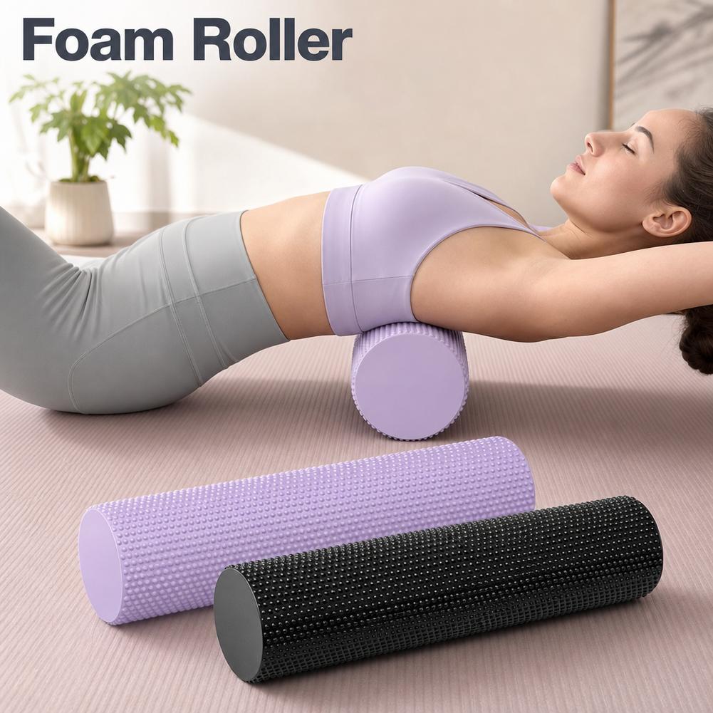 أسطوانة رغوية لليوجا من مادة E - مراجعة Foam Roller High Density وسعره