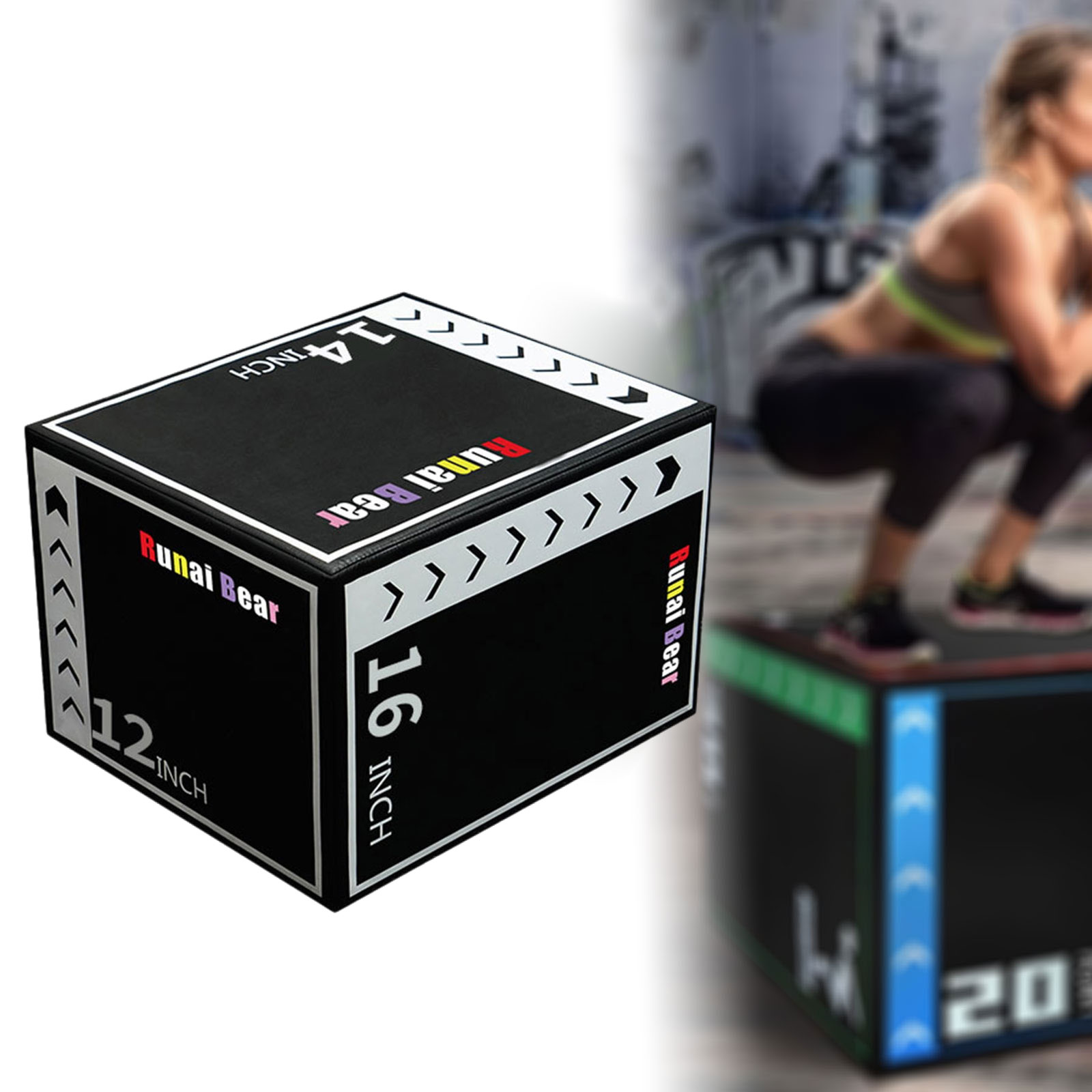صندوق قفز محمول للتمارين الريا - مراجعة Plyo Box Set وسعره