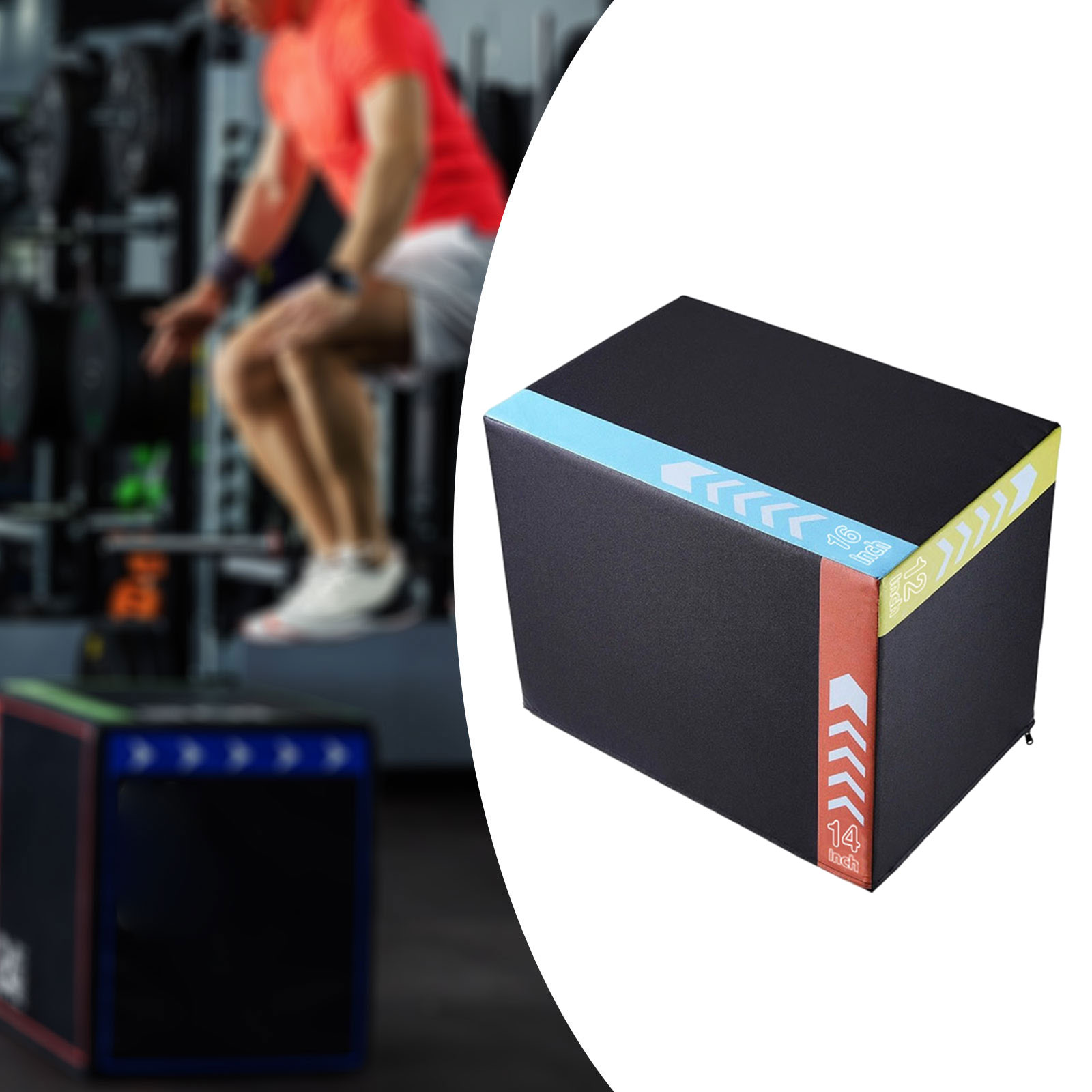 صندوق قفز محمول للتمارين الريا - مراجعة Plyo Box Set وسعره