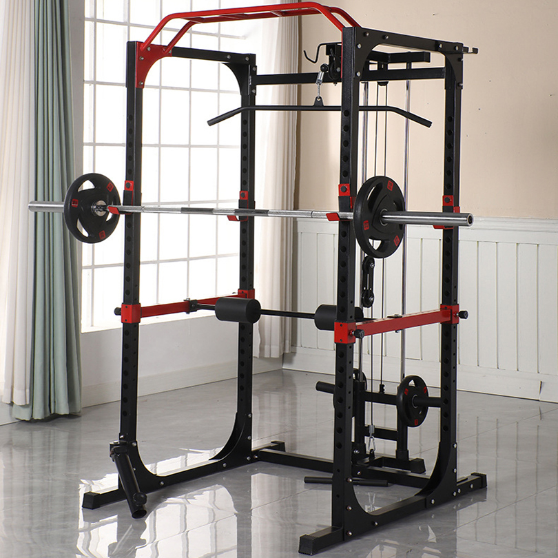 قفص الطاقة التجاري رف القرفصاء - مراجعة Home Gym Pull Up وسعره