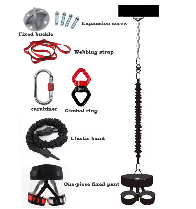 مجموعة أشرطة مقاومة للياقة الب - مراجعة Home Gym Outfit وسعره