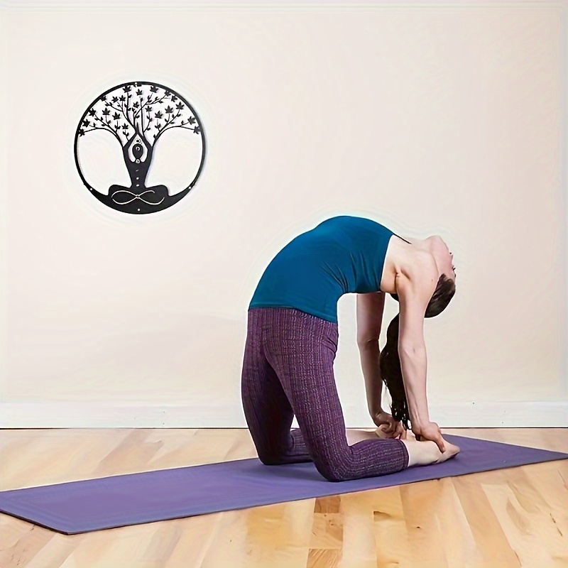 ديكور جداري معدني لليوجا والتأ - مراجعة Home Gym Zen وسعره