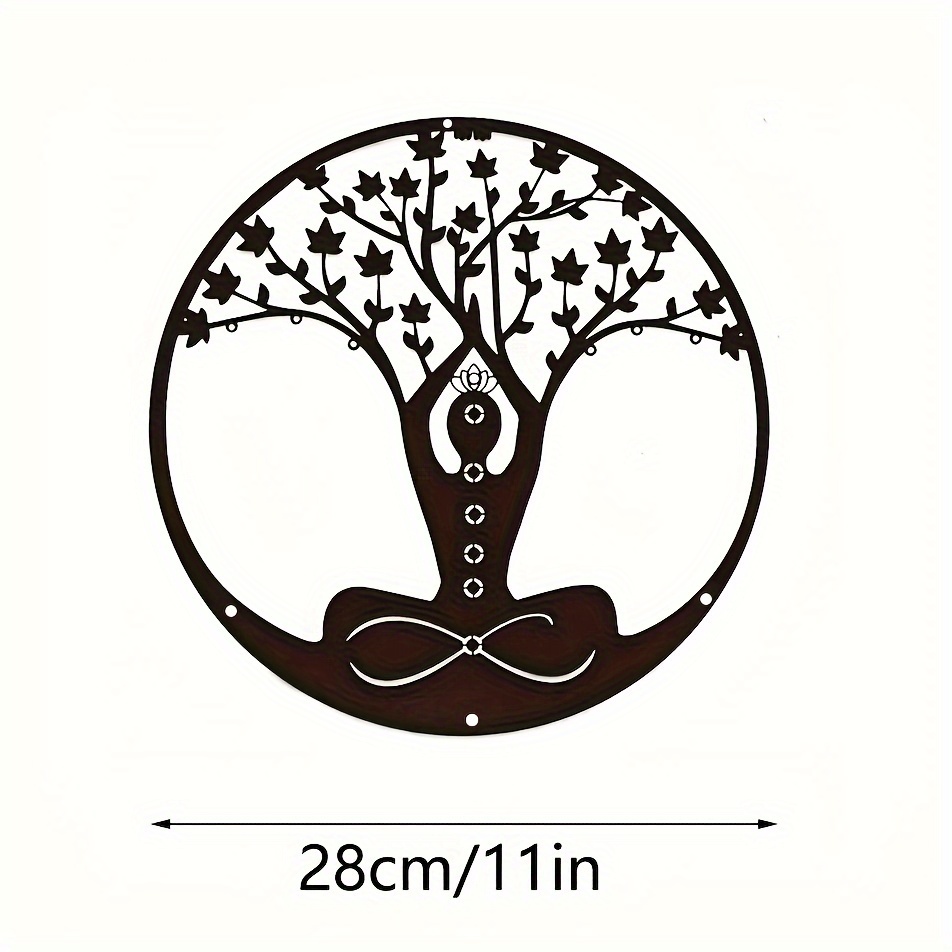 ديكور جداري معدني لليوجا والتأ - مراجعة Home Gym Zen وسعره