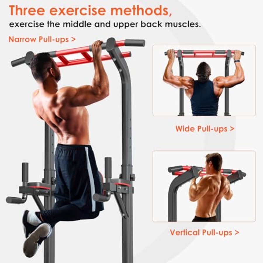 محطة تمارين منزلية متعددة الوظ - مراجعة Home Gym Pull Up وسعره