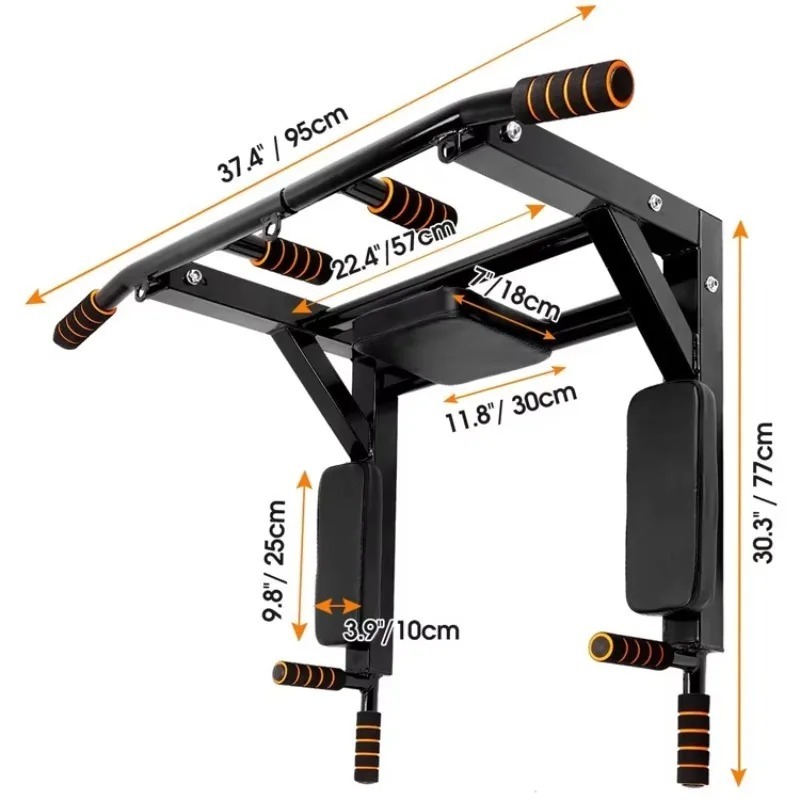 عارضة سحب (بار) مثبتة على الحا - مراجعة Home Gym Multifunctional وسعره