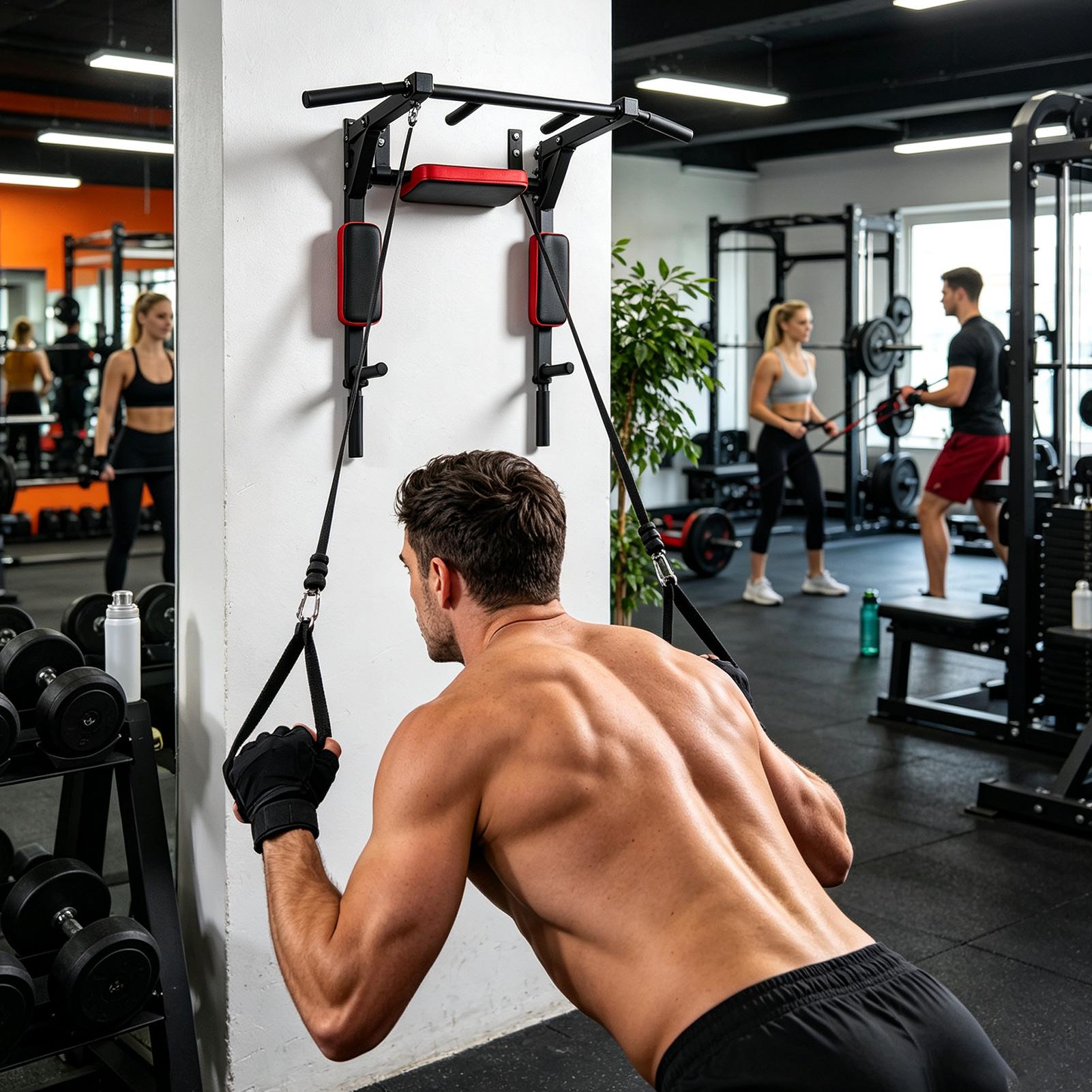 بار سحب أفقي متعدد الوظائف يثب - مراجعة Home Gym Pull Up وسعره